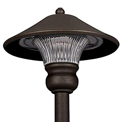 Hampton Bay Low-Voltage Bronze Outdoor Integrated LED Path Light